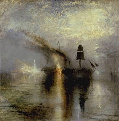 Paix - Funérailles en mer, 1842, Joseph Mallord William Turner