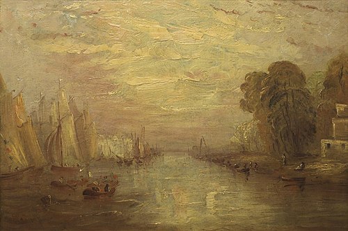 Yachting at Cowes, , Joseph Mallord William Turner
