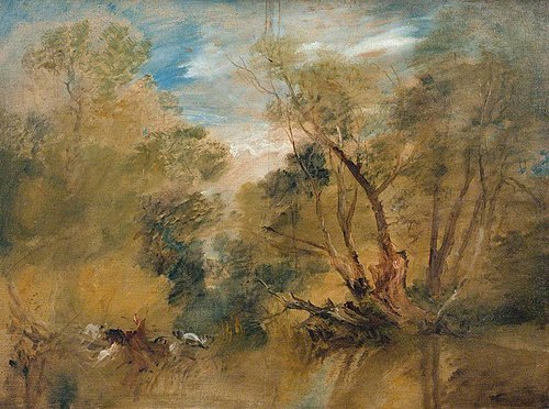 Willows beside a Stream, 1805, J. M. W. Turner
