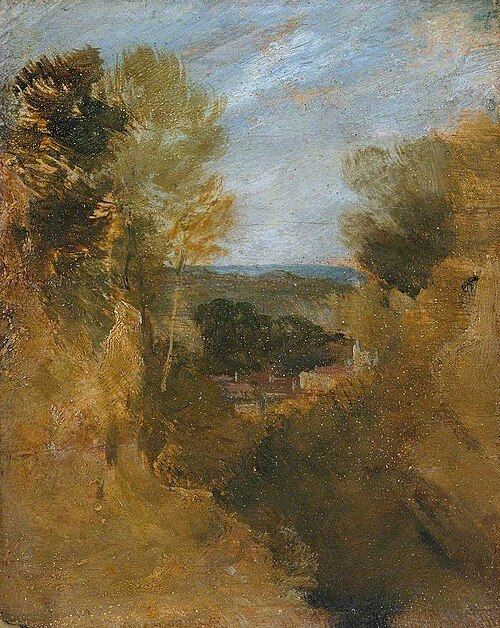 A Narrow Valley, 1807, J. M. W. Turner