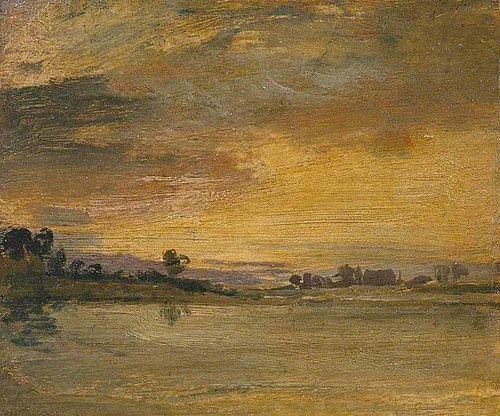 Sunset on the River, 1805, J. M. W. Turner