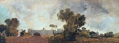 Windsor Castle from Salt Hill, 1807, J. M. W. Turner