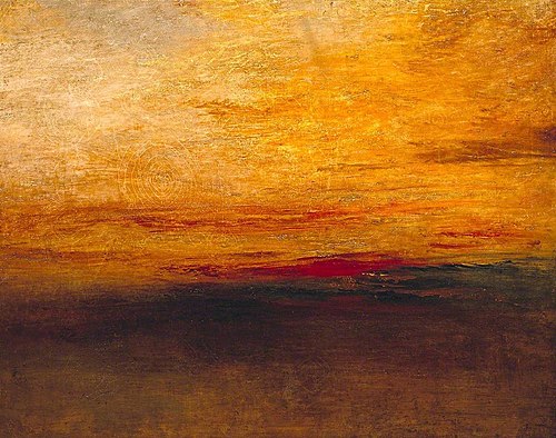 Sunset, 1832, J. M. W. Turner