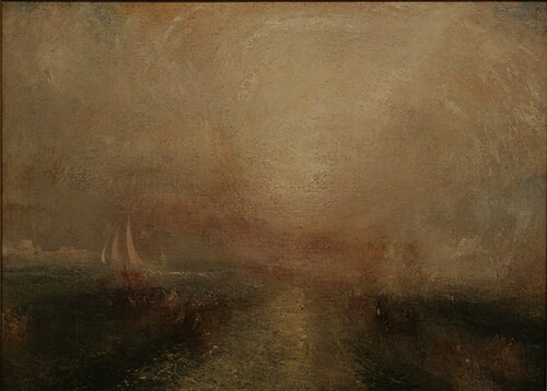 Yacht Approaching the Coast, 1840, J. M. W. Turner