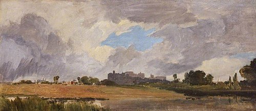 Windsor from Lower Hope, 1805, J. M. W. Turner