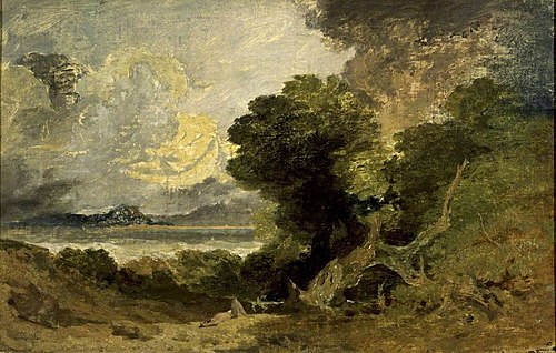 Landscape with Lake and Fallen Tree, 1800, J. M. W. Turner