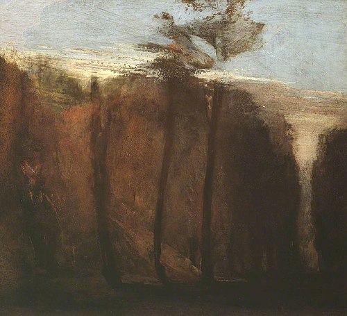 An Avenue of Trees, 1822, J. M. W. Turner