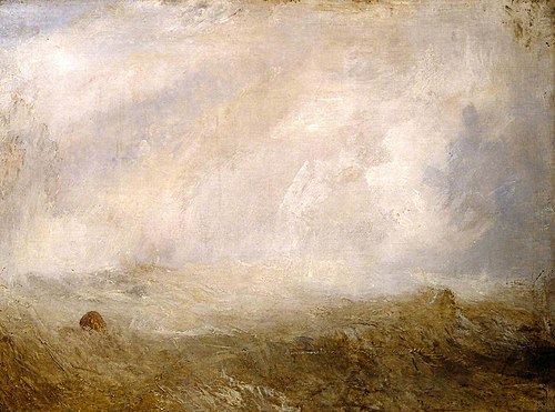 Seascape with Buoy, 1840, J. M. W. Turner