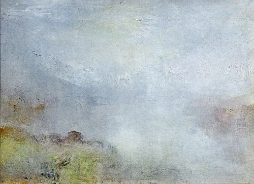 Lake Lucerne: the Bay of Uri from above Brunnen, 1844, J. M. W. Turner