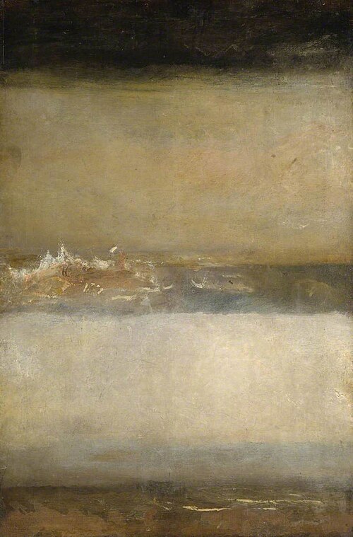 Three Seascapes, 1827, J. M. W. Turner