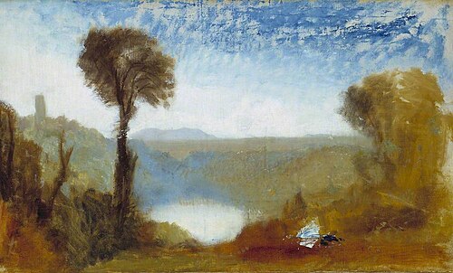 Lake Nemi, 1827, J. M. W. Turner