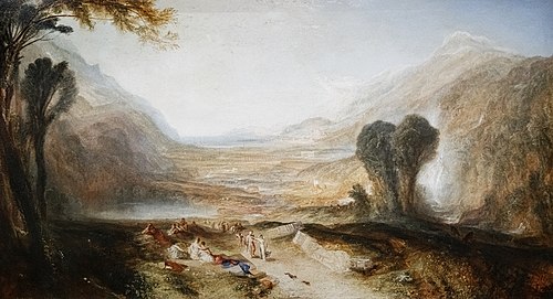Story of Apollo and Daphne, 1837, J. M. W. Turner