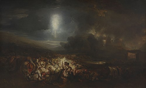The Field of Waterloo, 1818, J. M. W. Turner