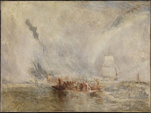Whalers, 1845, J. M. W. Turner