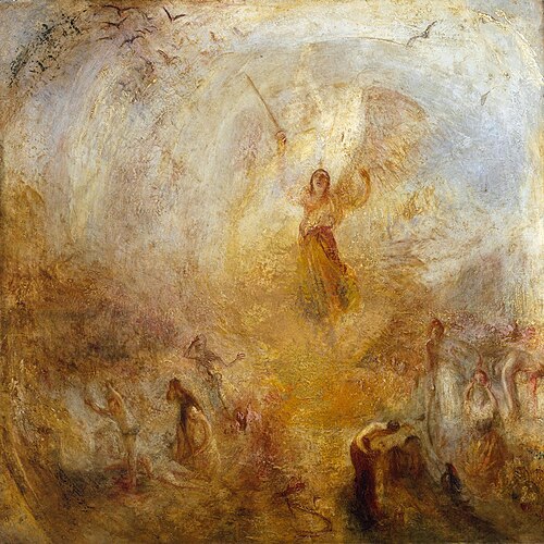 The Angel Standing in the Sun, 1846, J. M. W. Turner