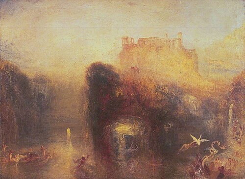 Queen Mab’s Cave, 1846, J. M. W. Turner