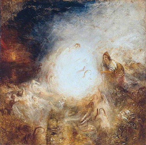 Undine Giving the Ring to Massaniello, Fisherman of Naples, 1846, J. M. W. Turner