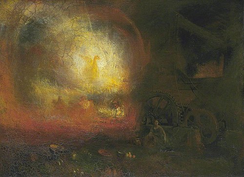 The Hero of a Hundred Fights, 1823, J. M. W. Turner