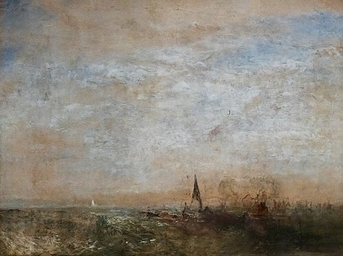 Shipping, 1827, J. M. W. Turner