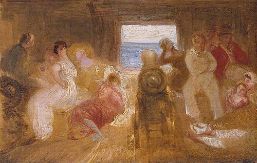 Between Decks, 1827, J. M. W. Turner