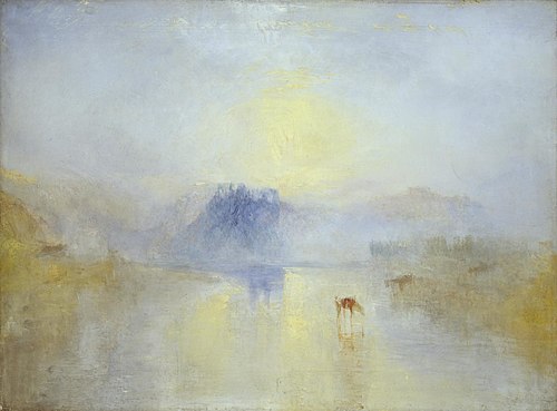 Norham Castle, Sunrise, 1845, J. M. W. Turner