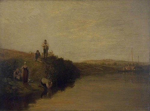 Harvest Dinner, Kingston Bank, 1809, J. M. W. Turner