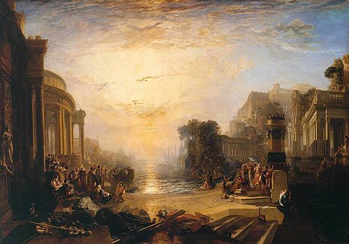 Le Déclin de l'Empire carthaginois, 1817, Joseph Mallord William Turner