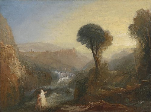 Tivoli: Tobias and the Angel, 1835, Joseph Mallord William Turner