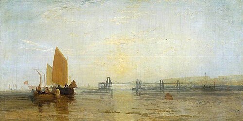 The Chain Pier, Brighton, 1828, Joseph Mallord William Turner