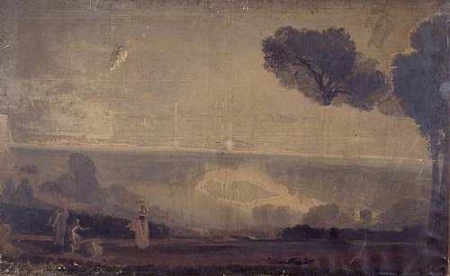 Richmond Hill with Girls Carrying Corn, 1819, Joseph Mallord William Turner