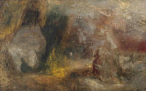 The Cave of Despair, 1835, Joseph Mallord William Turner