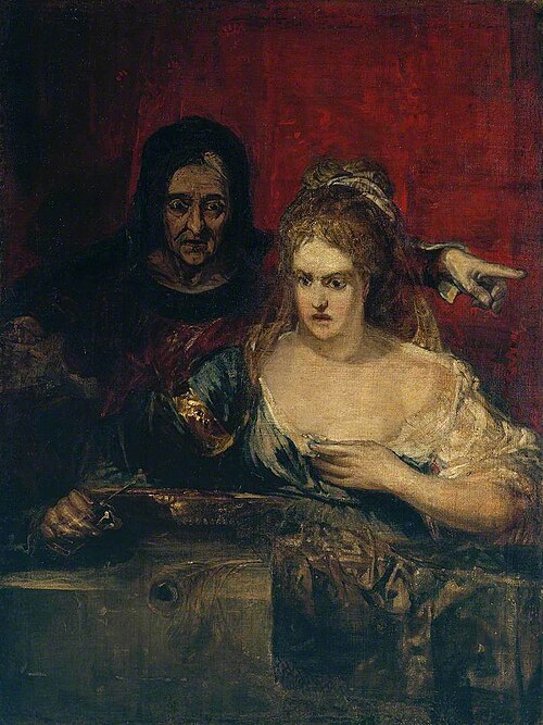The Procuress; (?) Judith with the Head of Holofernes, 1828, Joseph Mallord William Turner