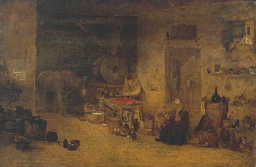 An Artists’ Colourman’s Workshop, 1807, Joseph Mallord William Turner