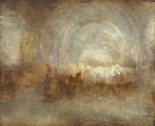 The Long Cellar at Petworth, 1835, Joseph Mallord William Turner
