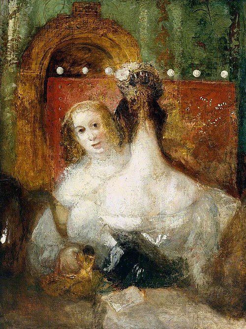 Two Women with a Letter, 1830, Joseph Mallord William Turner