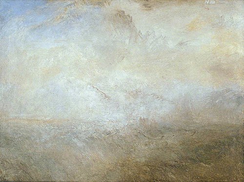 Seascape with Distant Coast, 1840, Joseph Mallord William Turner