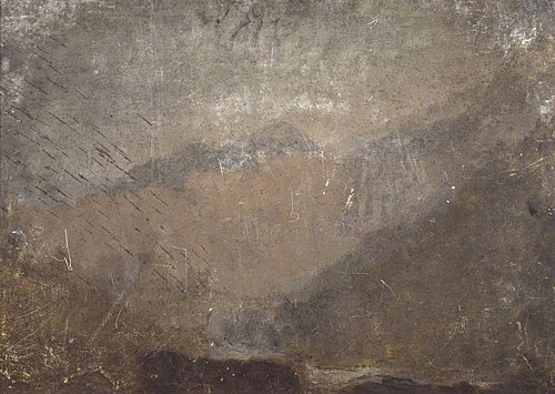 Mountainous Landscape, 1828, Joseph Mallord William Turner