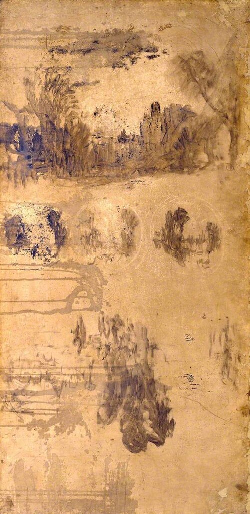 Studies for ‘Dawn of Christianity’, 1841, Joseph Mallord William Turner