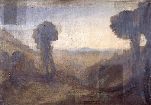 Southern Landscape, 1828, Joseph Mallord William Turner