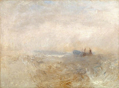 A Wreck, with Fishing Boats, 1842, J. M. W. Turner