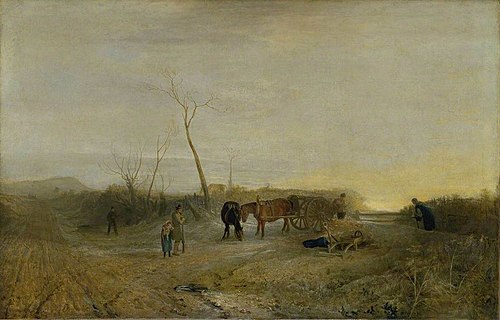 Frosty morning, 1813, Joseph Mallord William Turner
