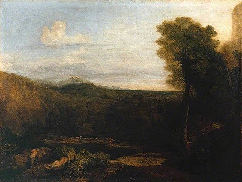 Narcissus and Echo, 1804, Joseph Mallord William Turner