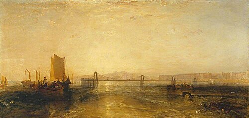 Brighton from the Sea, 1829, J. M. W. Turner
