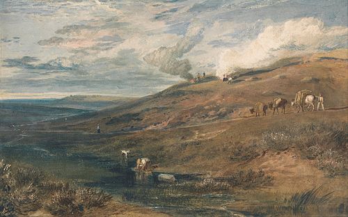 Dartmoor- The Source of the Tamar and the Torridge, 1813, J. M. W. Turner