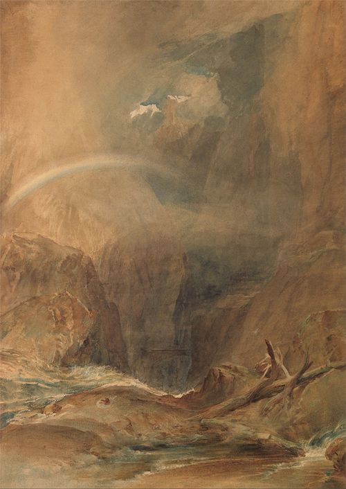 Devil's Bridge, Saint Gotthard's Pass, 1804, J. M. W. Turner