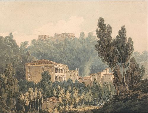 In the Valley Near Vietri, 1794, J. M. W. Turner