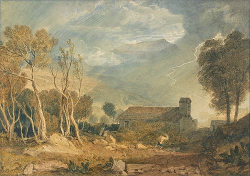 Ingleborough from Chapel-Le-Dale, 1810, J. M. W. Turner