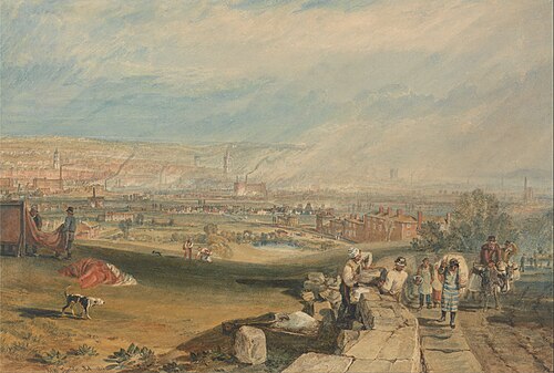 Leeds, 1816, J. M. W. Turner