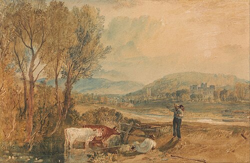 Lulworth Castle, Dorset, 1820, J. M. W. Turner