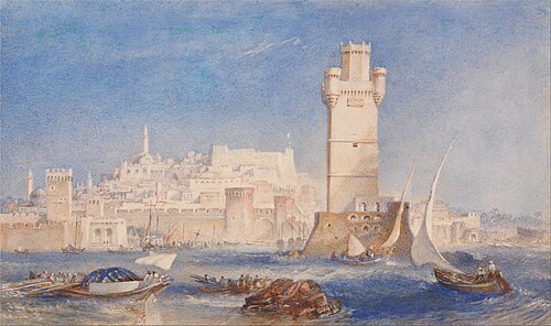 Rhodes, 1823, J. M. W. Turner